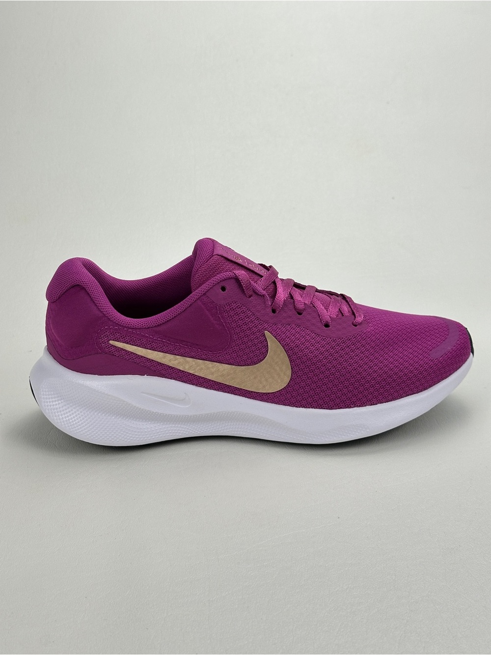 Nike Revolution 7 Women’s Running Shoes Pink Gold Size 6.5 New - Picture 3 of 8